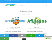 Tablet Screenshot of dropshippingshop.info